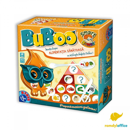 Jocuri de societate - Joc Buboo Alimentatie Sanatoasa,D-TOYS