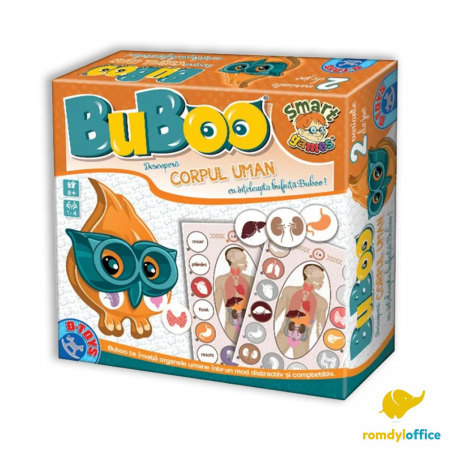 Jocuri de societate - Joc Buboo, Corpul Uman, D-TOYS