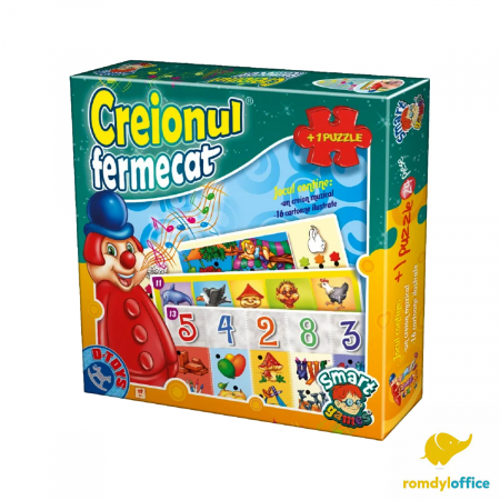 Jocuri de societate - Joc Creionul fermecat, Joc educativ