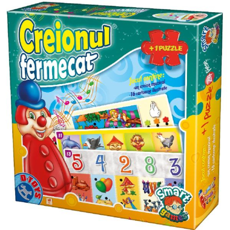 Jucarii - Joc Creionul fermecat Numerele, Joc educativ