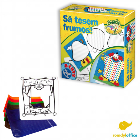 Jocuri de societate - Joc Sa tesem frumos, Joc creativ