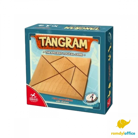 Jocuri de societate - Joc Tangram lemn, DEICO GAMES