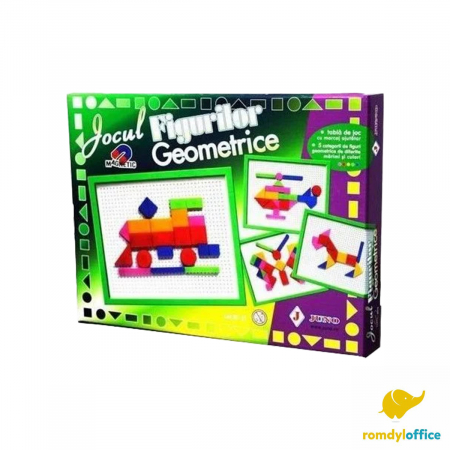 Jocuri de societate - Jocul Figurilor geometrice MAGNETIC