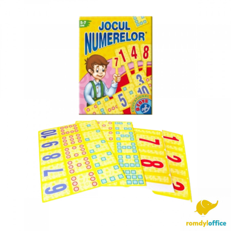 Jocuri de societate - Jocul numerelor, Joc educativ