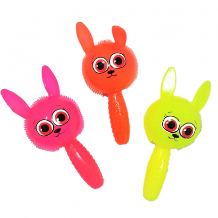 Jucarii pt bebelusi - Jucarie figurine cu led iepuras 17, 5 x 8 cm