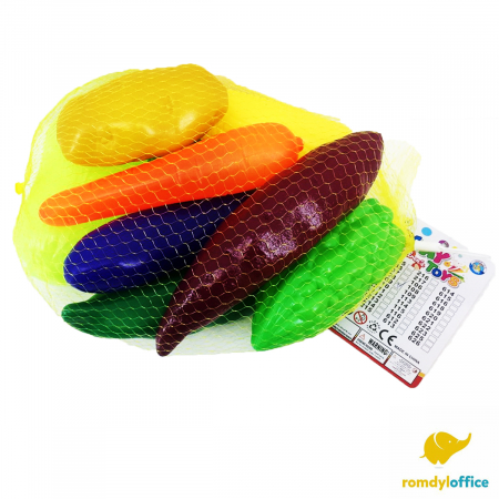 Seturi de bucatarie si curatenie pt copii - Legume plastic plasa
