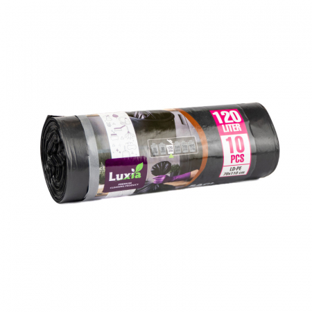 Produse de curatenie - LUXIA SACI MENAJ 120L 10/SET LDPE