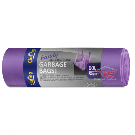 Produse de curatenie - LUXIA SACI MENAJ 60L 50/SET HDPE