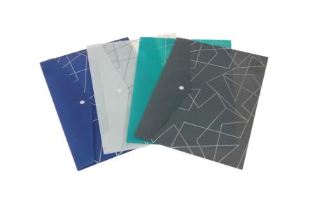 Mape si Clipboard-uri - Mapa plastic cu buton A4 Motarro