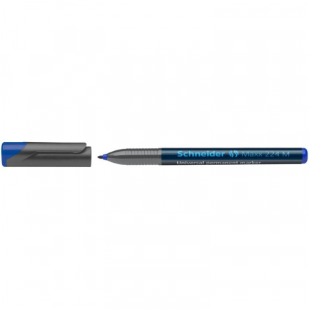 Markere si whiteboard - Marker universal permanent, OHP Maxx 224 M, albastru