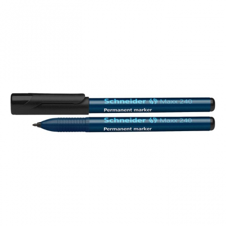 Markere si whiteboard - Marker cu vopsea, Maxx 240, varf 2mm, negru