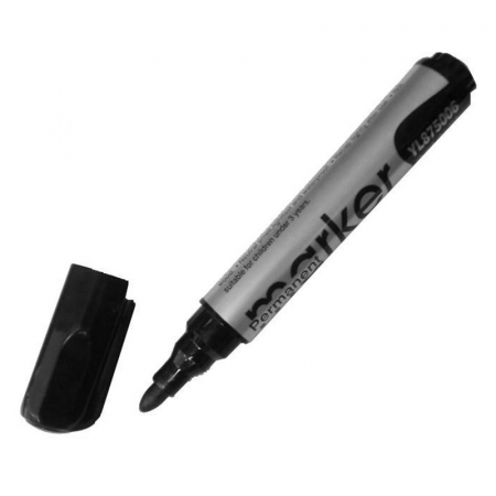 Instrumente de scris - MARKER PERMANENT NEGRU