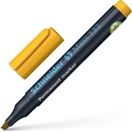 Markere si whiteboard - Marker permanent Maxx 133, galben