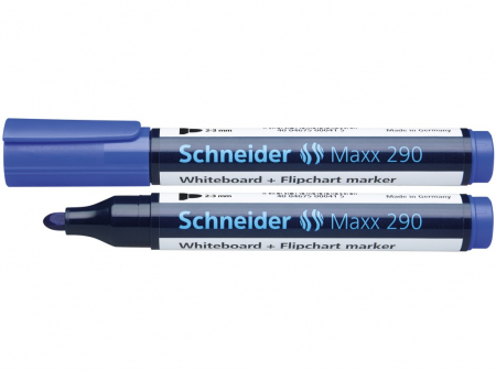 Markere si whiteboard - Marker Whiteboard si Flipchart, Maxx 290, albastru