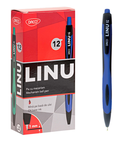 Instrumente de scris - MILAN-PIX LINU ALBASTRU DACO PX254A