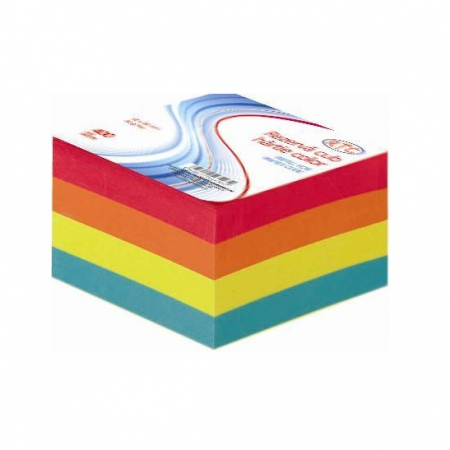 Cuburi de hartie si notes adezive - NOTES FLUORESCENT 500/BUC