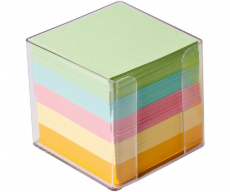 Cuburi de hartie si notes adezive - HARTIE COLOR CU REZERVA 750/BUC