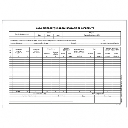 Tipizate - NIR CU TVA -A4 OFFSET