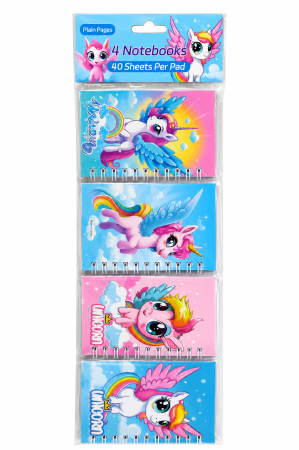 Jurnale, Notebook-uri si Notes - Notebook A6 4 buc/set