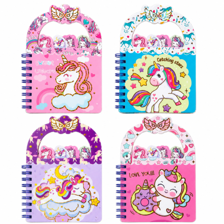 Jurnale, Notebook-uri si Notes - Notebook cu spira 74 file