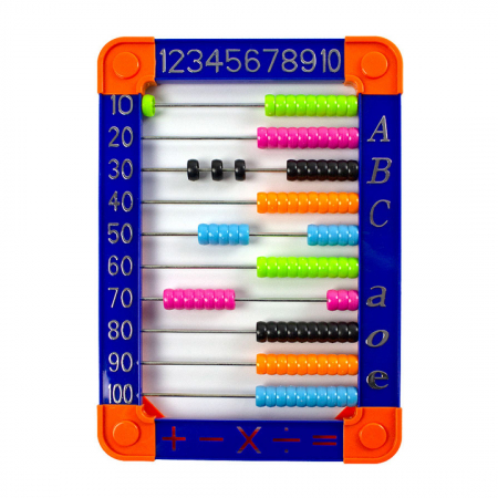 Numaratoare, litere si cifre magnetice - Numaratoare plastic 22*15.5 cm