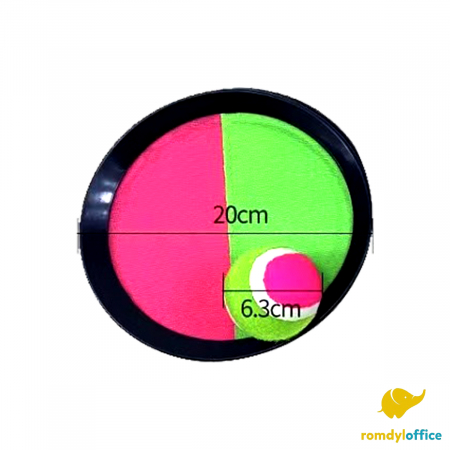 Jucarii de exterior - Paleta cu minge scai 20 cm