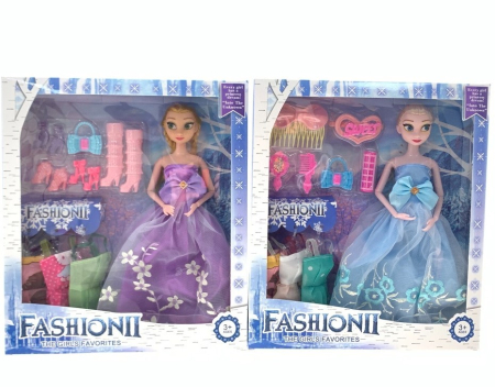 Papusi, castele, carucioare si casute - Papusa cu accesorii