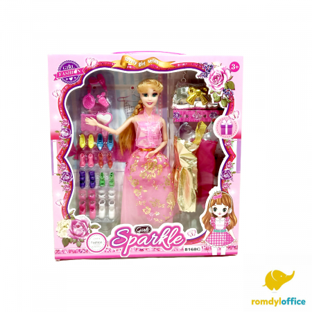 Papusi,castele,carucioare si casute - Papusa girls sparkle