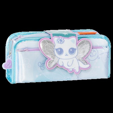 Rechizite scolare - Penar borseta fun time 2in1 Snow Kitten