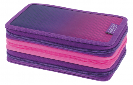 Penare - Penar Echipat 31 piese 3 ferm Dip Dye Mov/Roz