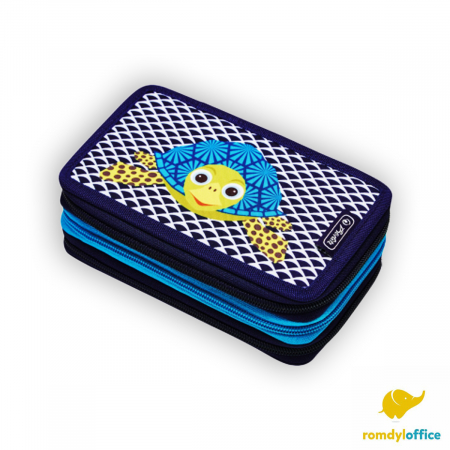 Penare - PENAR ECHIPAT,3COMP 31PIESE,ANIMALS TURTLE HERLITZ