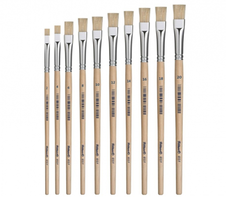 Acuarele, Tempera, Guase, Pensule - Pensula par natural M8