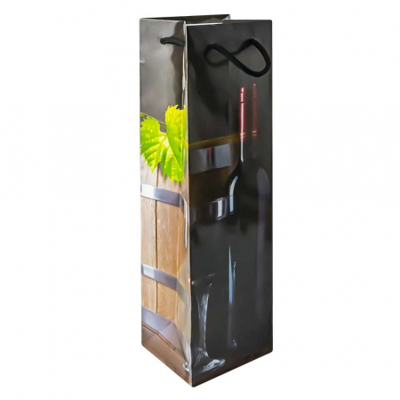 Produse de ambalare, Pungi ZipLock - PG-1054 PUNGA CADOU STICLA 10*33*9cm