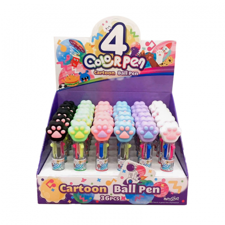 Pixuri cu accesorii - Pix cu 4 paste catel