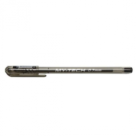 Pixuri cu bila - Pix My-Tech, 0.7 mm, Negru, PENSAN