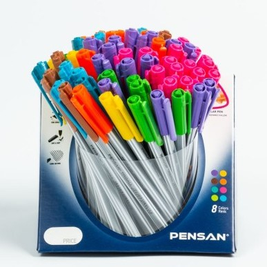 Pixuri fara mecanism - Pix TRIBALL Color, PENSAN