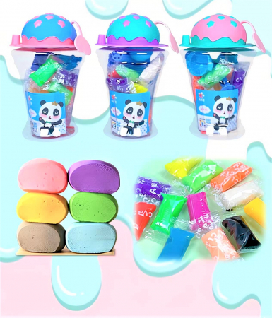 Plastilina, traforaj si lucru manual - Plastilina pusculita inghetata