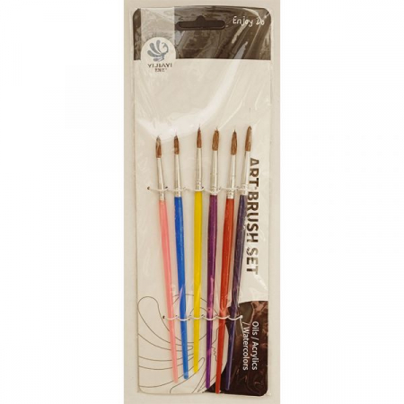 Rechizite scolare - Pensule 6 buc/set