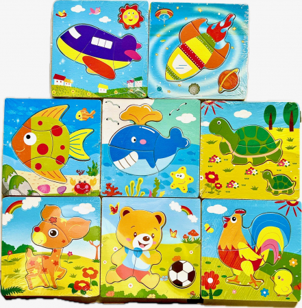 Jucarii - Puzzle pentru copii 17 x 9 x 0,5 cm
