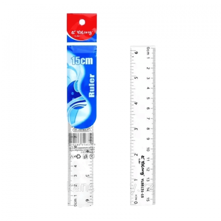 Rigle si Truse de geometrie - Rigla plastic 15cm