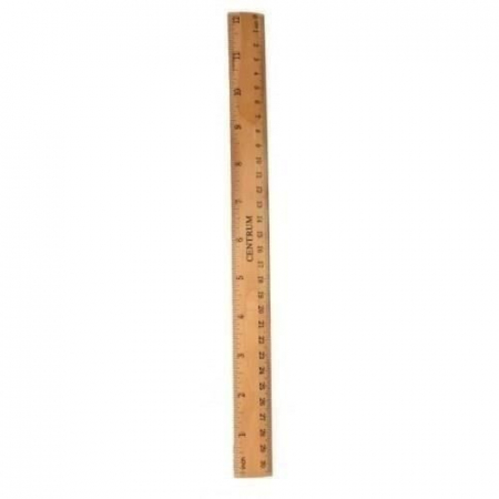Rigle si Truse de geometrie - RIGLA LEMN 30CM