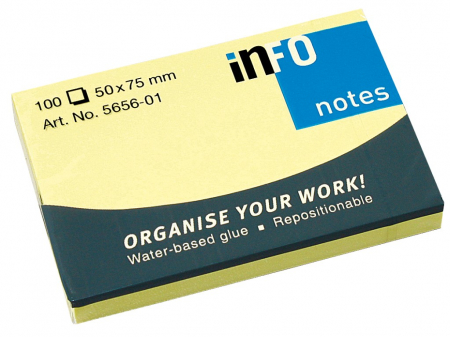 Cuburi de hartie si notes adezive - NOTES ADEZIV 50*75mm