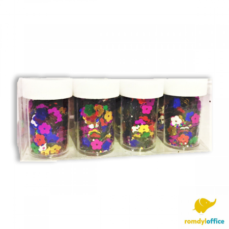 Hartie Quilling, Origami - SCLIPICI FLORICELE 12/SET