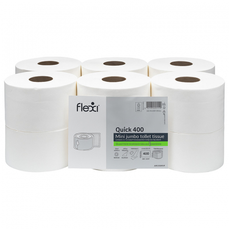 Produse de curatenie - SD-SET 12  ROLE HARTIE IGIENICA MINI JUMBO QUICK