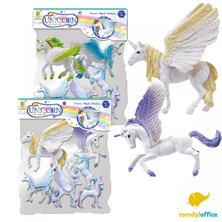 Animale si ferme - Set figurine unicorn