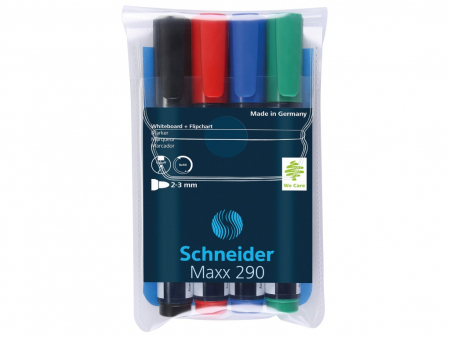 Markere si whiteboard - Set markere Whiteboard , Maxx 290, 4 buc/set