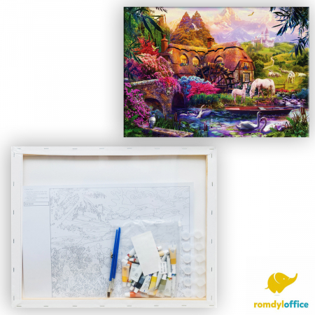 Acuarele,tempera,guase si pictura - SET PANZA CU ACUARELE