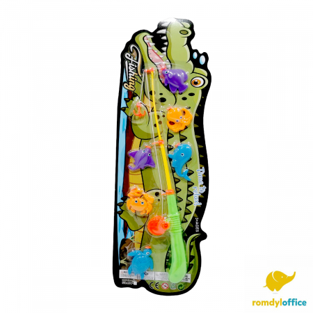 Jucarii de exterior - Set pescuit din plastic  54 x 17 x 3 cm