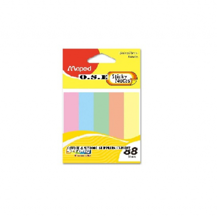 Cuburi de hartie si notes adezive - Notes adeziv 76*101mm 5 cul 100 file