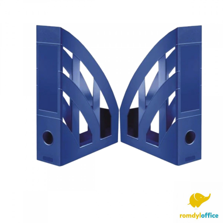 Suporturi dosare - Suport albastru pentru dosare, A4-C4, plastic